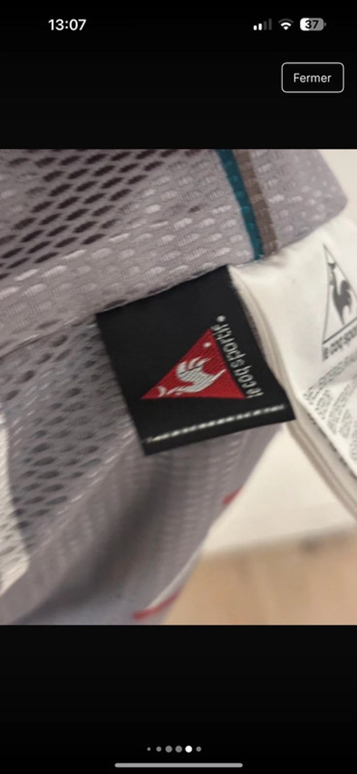 Veste coupe-vent Le Coq Sportif neuve homme XXL - photo numéro 10
