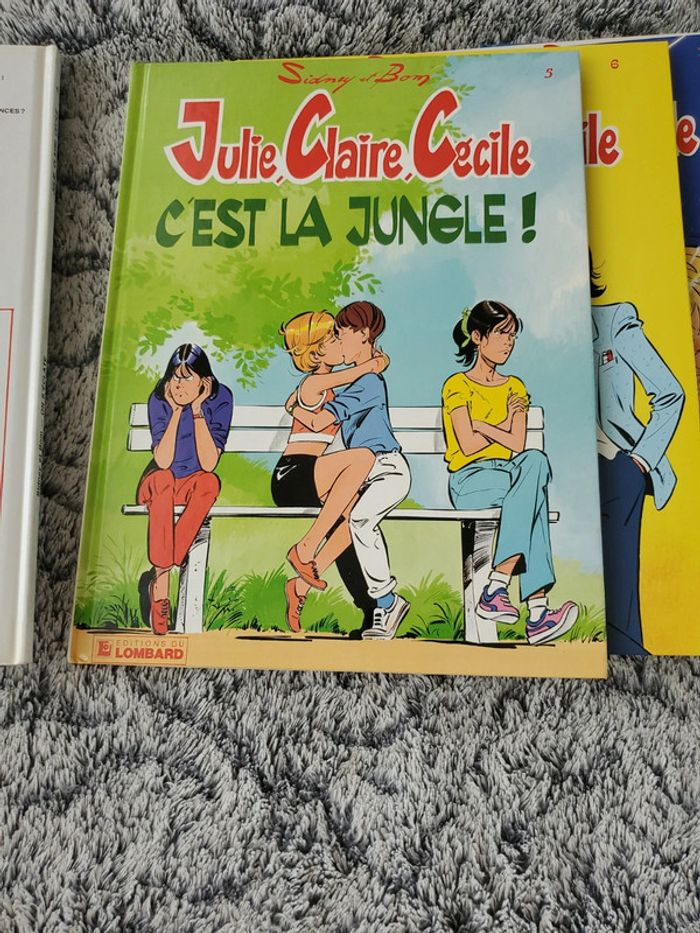 Lot de 9 BD Julie, Claire, Cécile..et les autres  ( 1 à 10 , sauf 8) - photo numéro 6