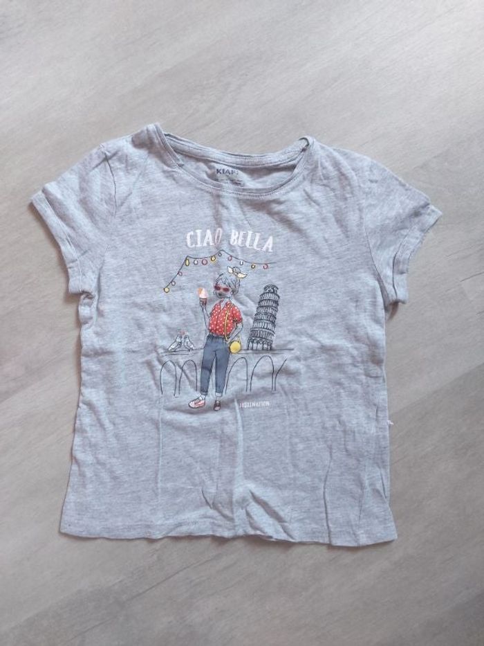 T-shirt gris kiabi
