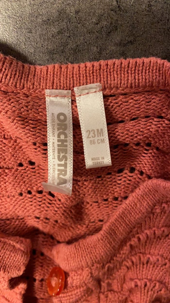 Gilet court 23 mois Orchestra - photo numéro 2