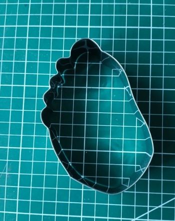 Emporte pièce forme pied enfant
