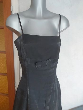 🦋 Robe noire irisée 44