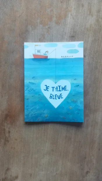 🌼💙 Je t’aime bleue École des Loisirs Album jeunesse grand format souple 3/6 ans 🐳
