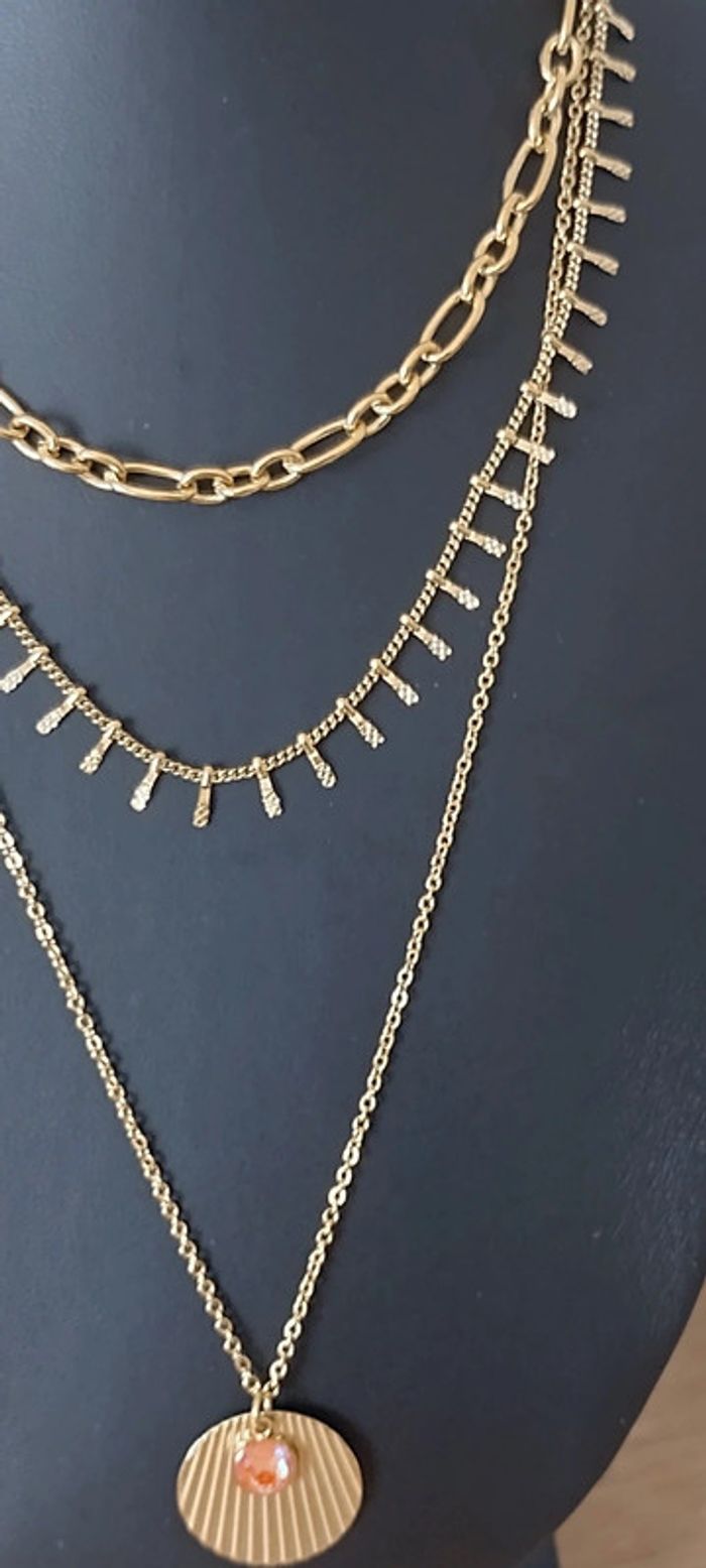 Collier triple Bohm - photo numéro 2