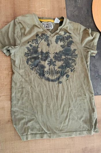 T-shirt tropical La Redoute – Taille 12 ans - 2€