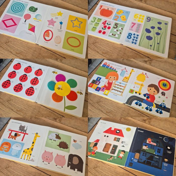 Lot de 2 – Mon grand imagier à toucher – Milan - photo numéro 5