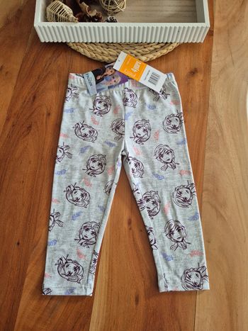Legging Fille Gris reine des neiges 4 ans