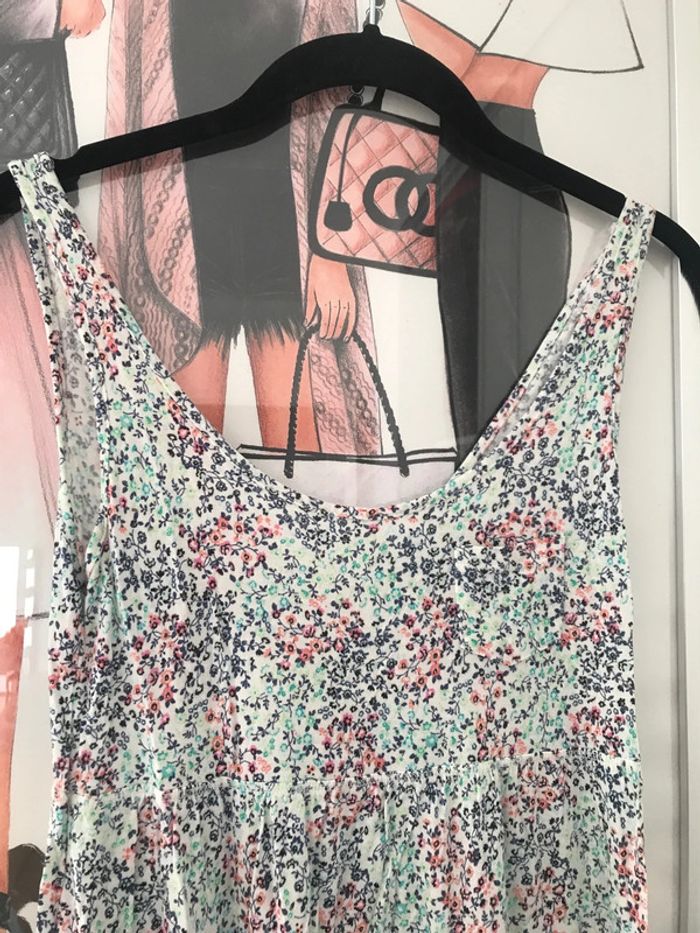 Robe fluide fleurie H&M 14 ans + - photo numéro 4