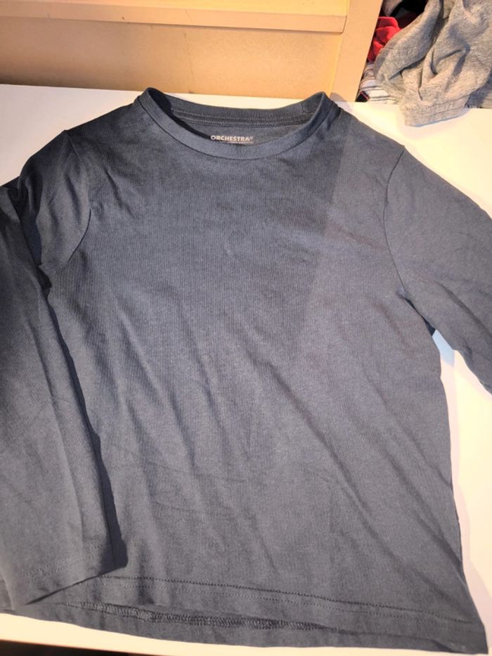 Haut longue manches marine - photo numéro 2