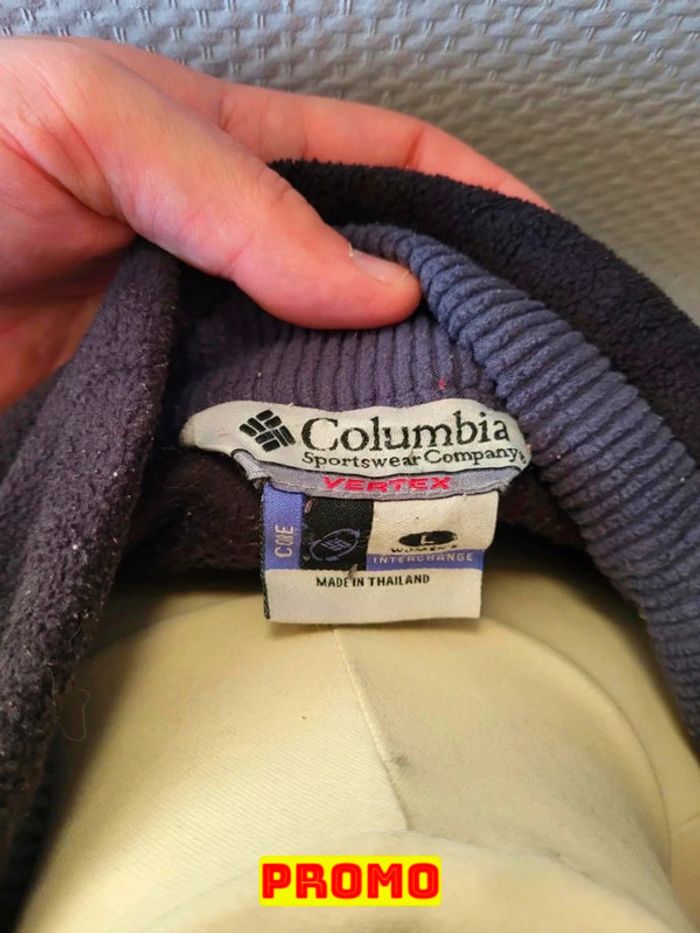 Jolie veste Polaire Columbia femme Vintage taille L Ref IT00000061 - photo numéro 3