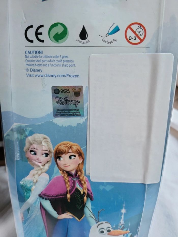 Stylo à bille reine des neiges licence Disney - photo numéro 5