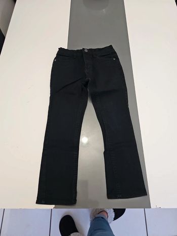 Jean regular noir 6 ans