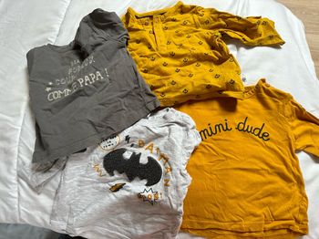 Lot T shirt manches longues