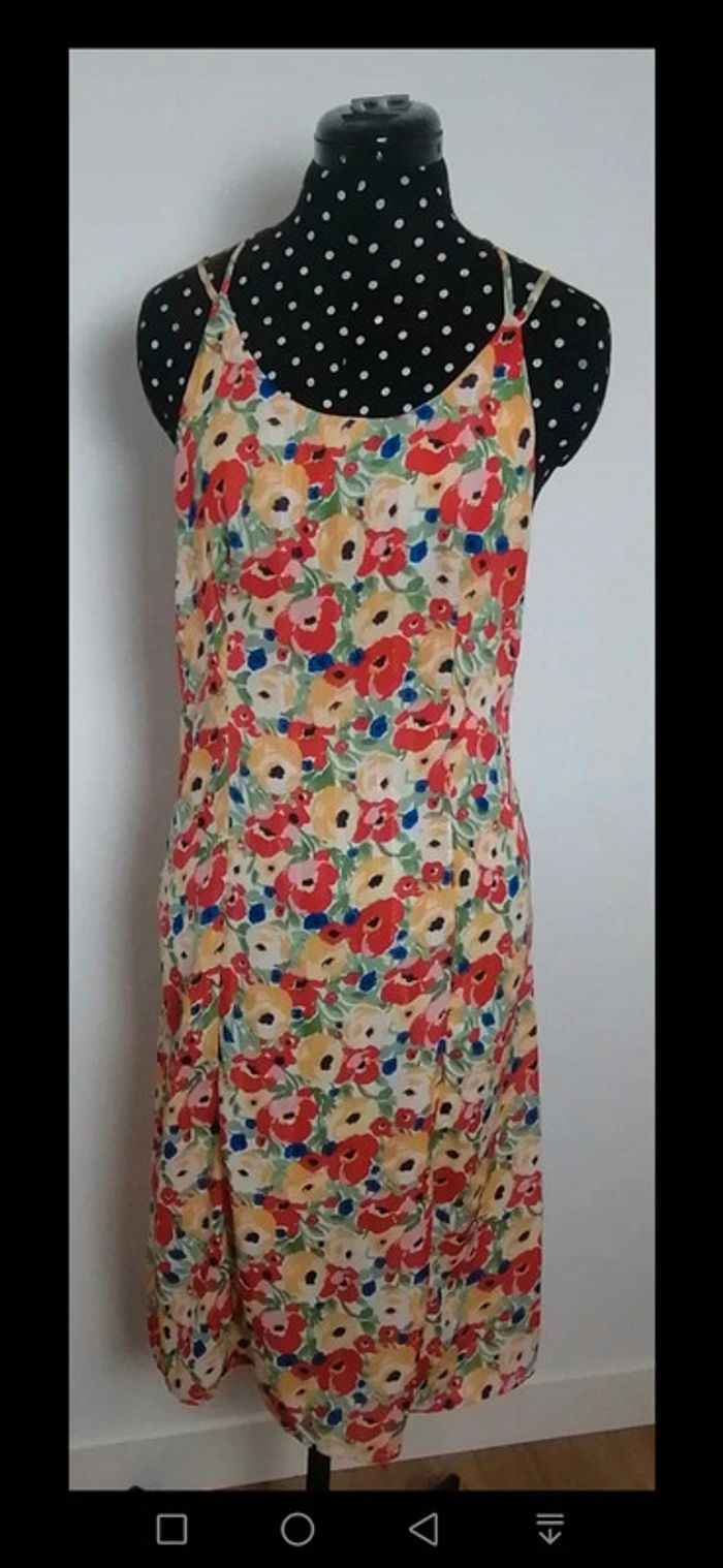 Robe d'été à fleurs multicolores Taille XL ArtLove - photo numéro 4