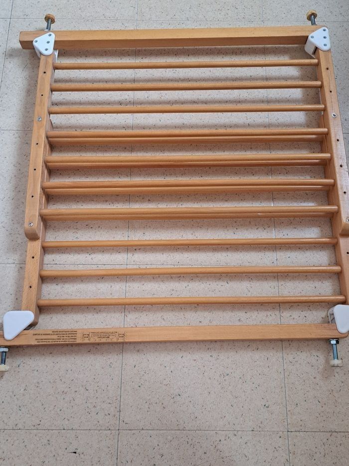 Barrière Sécurité Extensible en bois