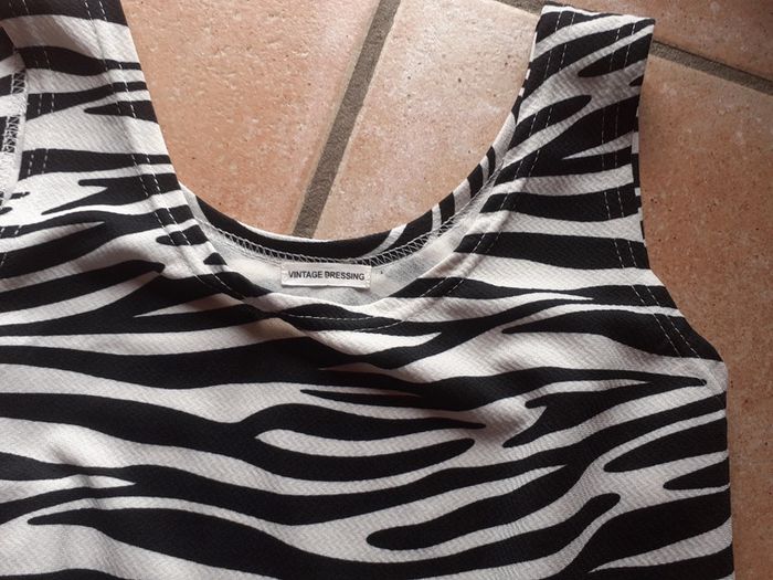 Jolie robe zebre - photo numéro 2