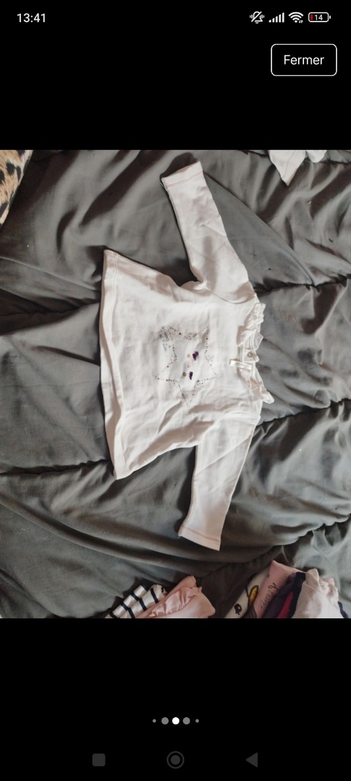 Lot de vêtement bébé fille taille 6 mois - photo numéro 3