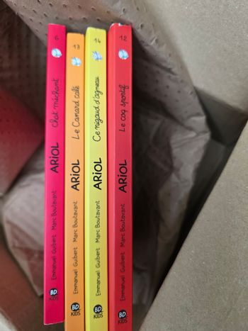 Lots de 4 livres ariol