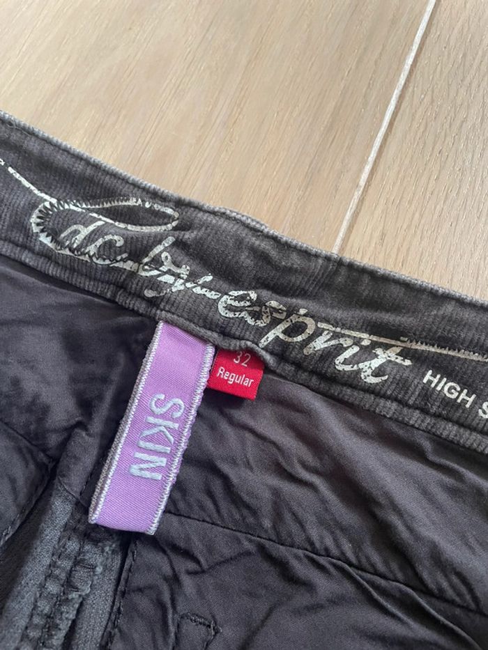 Pantalon velours marron - edc - 34/36 - photo numéro 7