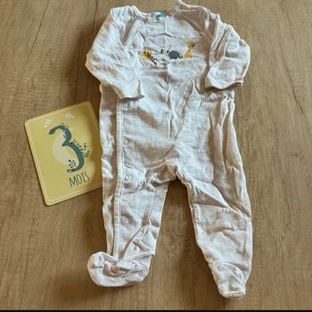 Pyjama coton 3 mois