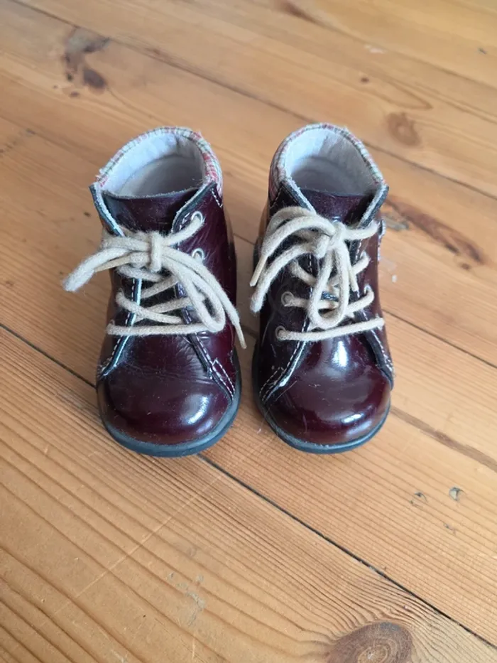Lot de 2 paire de chaussure/chausson 15-17 - photo numéro 5