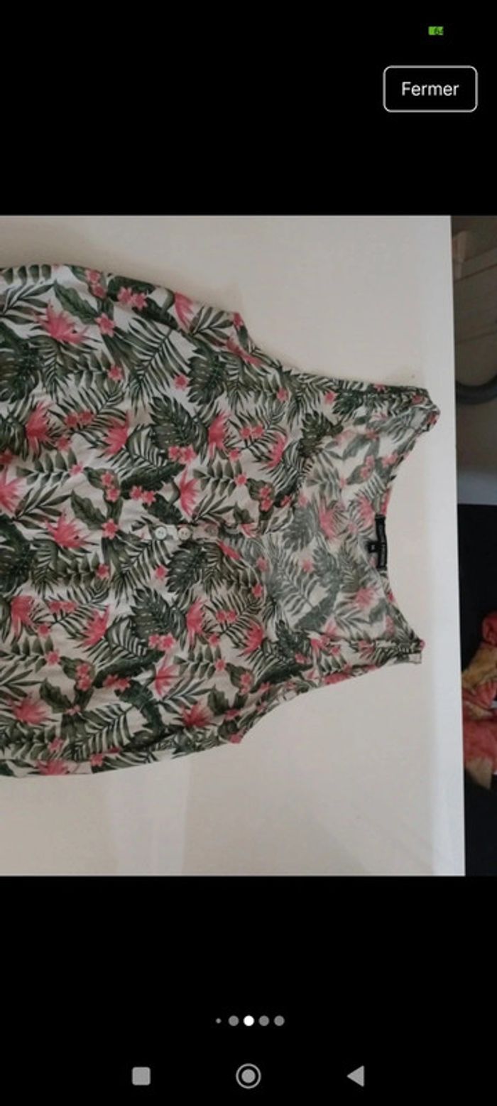 Combishort femme Chose Promise bouton nacrée taille M rétro vintage - photo numéro 4