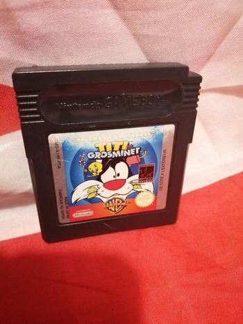 Jeu gameboy color Titi et Grosminet