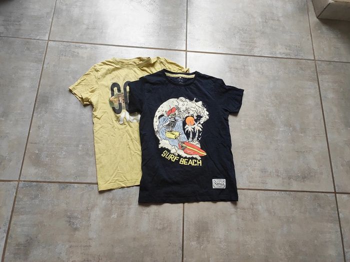 Lot de 2 t-shirts garçon.