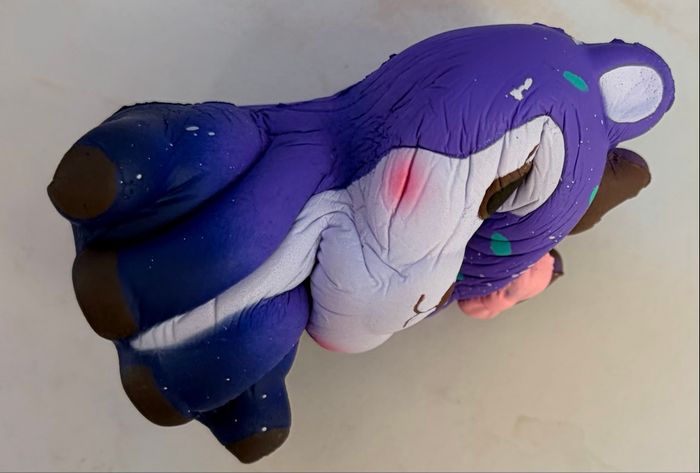 Squishy renne kawaii couleur galaxie - photo numéro 5