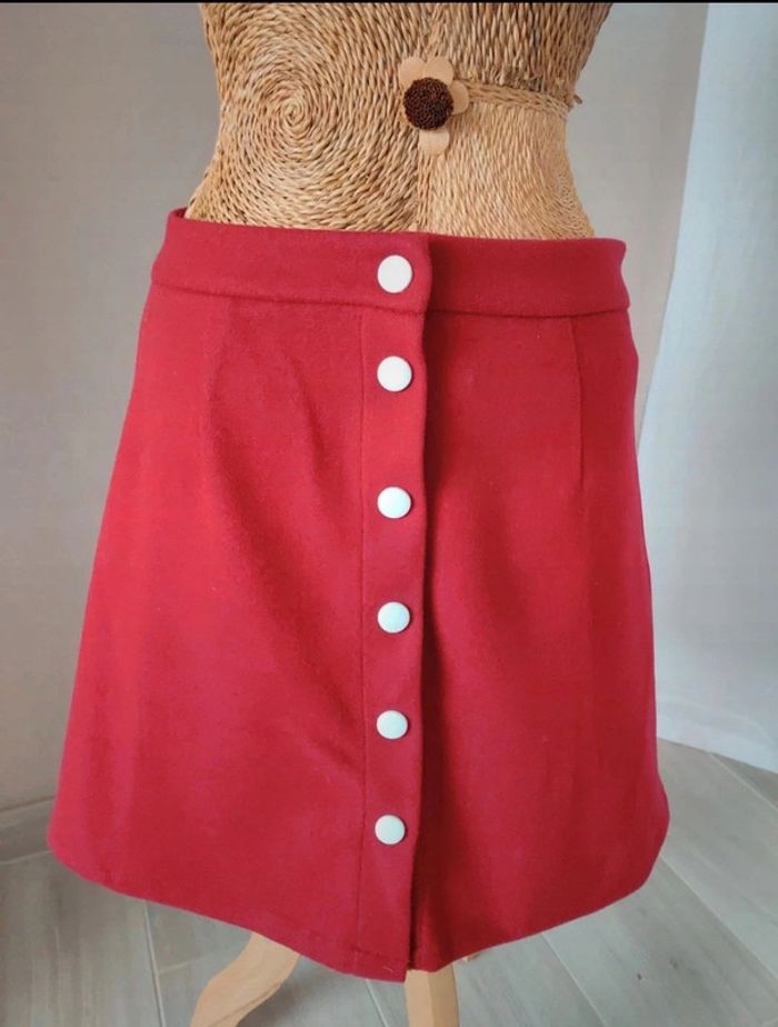 Jupe bordeaux - photo numéro 2