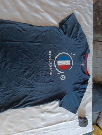 Tee shirt manches courtes homme Euro2016 UEFA France taille L