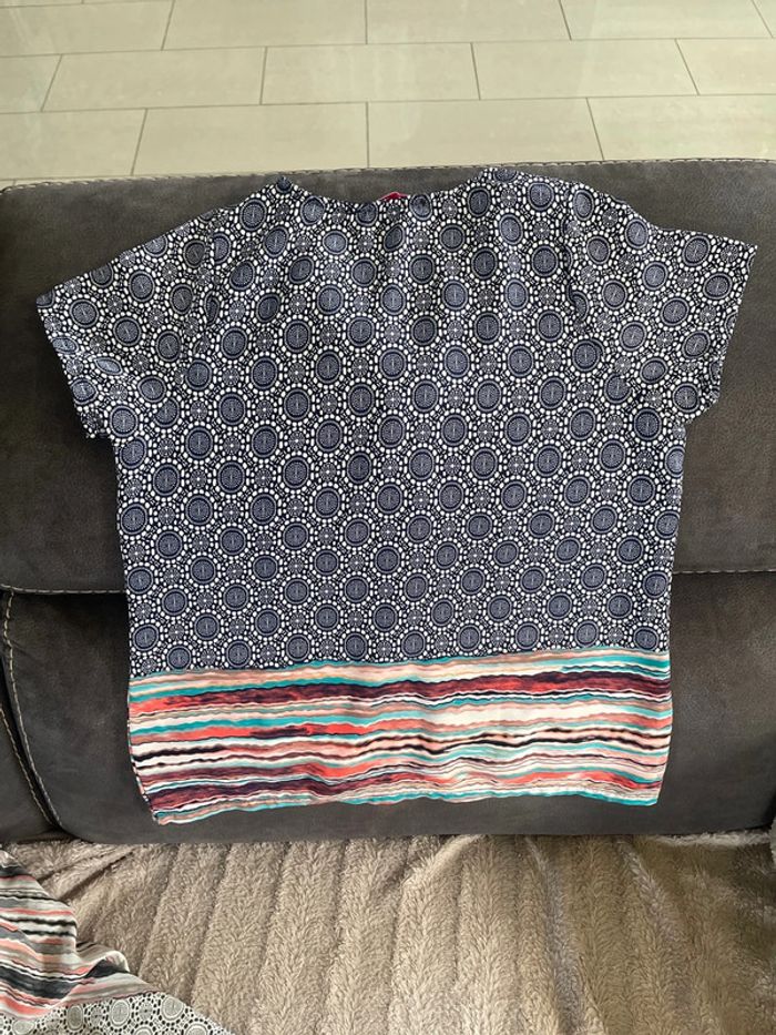 Haut marine manches courtes 10 ans Gémo - photo numéro 5