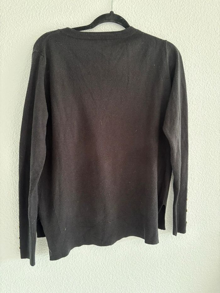 Pull fin noir - photo numéro 4