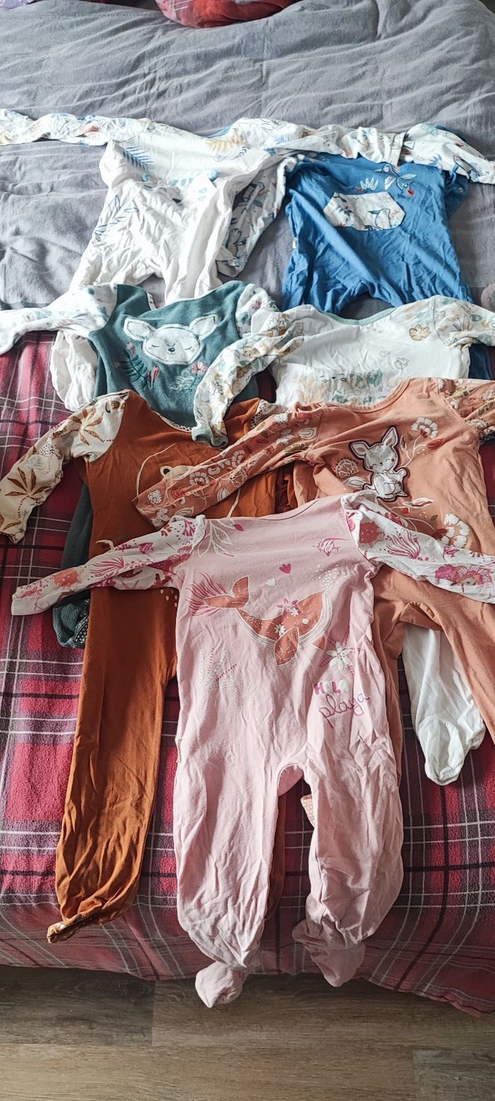 Lot de 7 pyjamas Petit Beguin - photo numéro 2