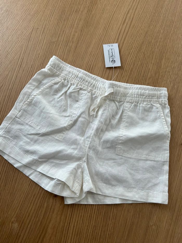 Short en lin TEX 6/7ans