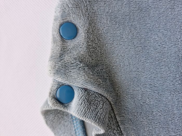 Pyjama 2 pièces 3 ans Tissaia Bleu clair à rayures Oursons C’est pas toi la Grande Ourse - photo numéro 5