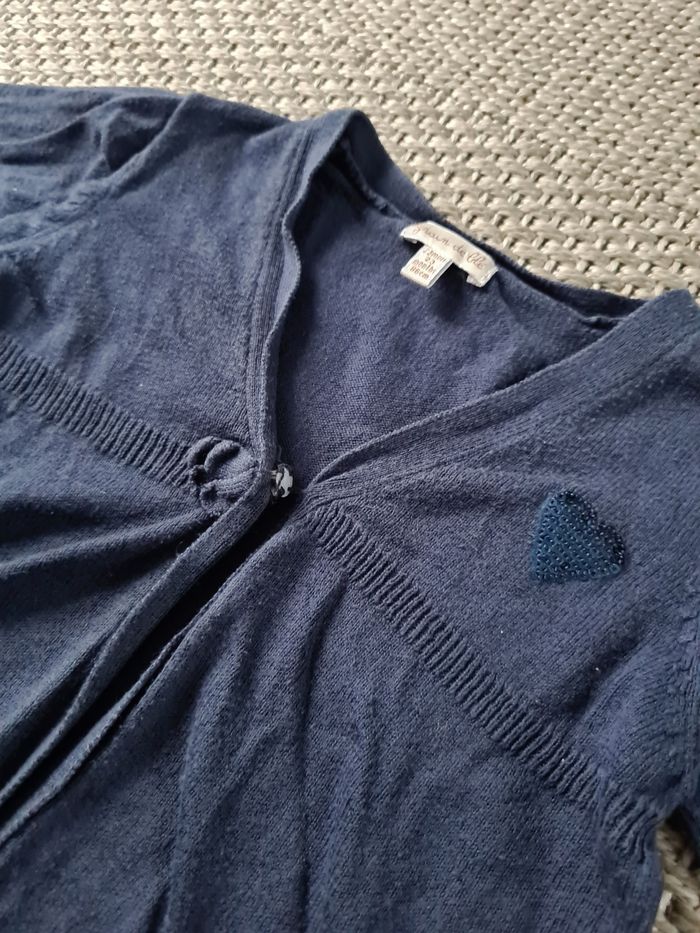 Gilet bleu marine - 23 mois - photo numéro 4