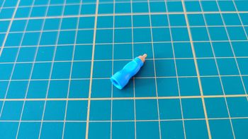 Biberon bouteille bleu référence 30 04 8262 pièce détachée Playmobil #B90