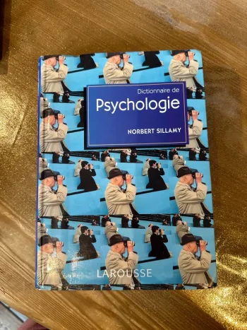 Livre dictionnaire de psychologie