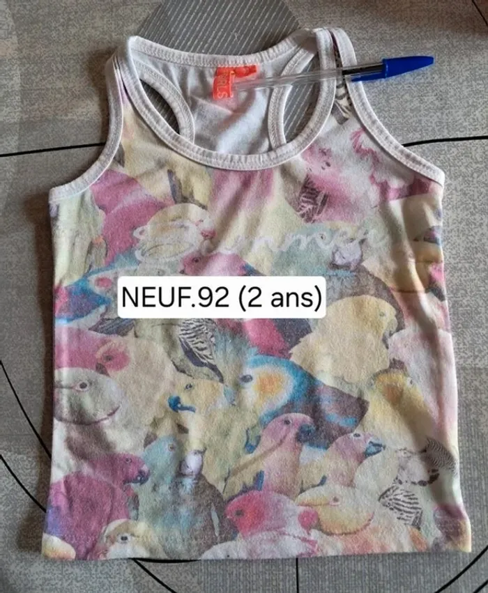 Lot vêtements NEUFS pour fille 2 ans (92) - photo numéro 3