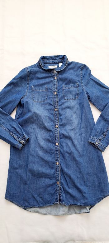 Robe en jean légère okaidi 10 ans