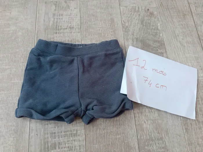 Short obaïbi 12 mois 74cm