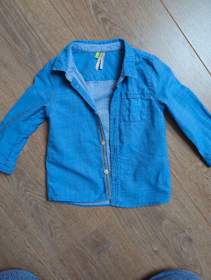 Chemise manches longues 12 mois - photo numéro 2