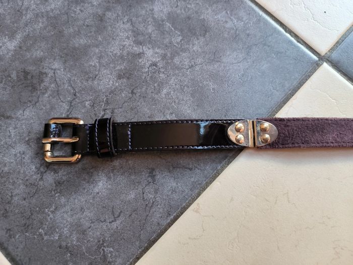 Ceinture Versace violette Prix négociable - photo numéro 7