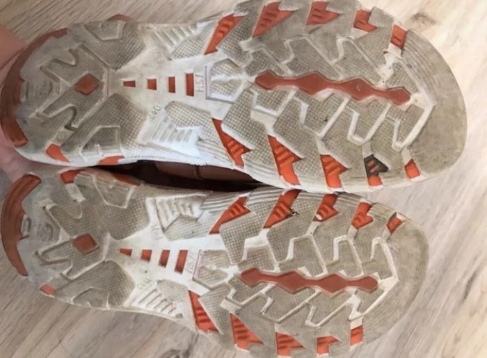 Sandales DPAM taille 28 marron-Orange-bleu - photo numéro 6