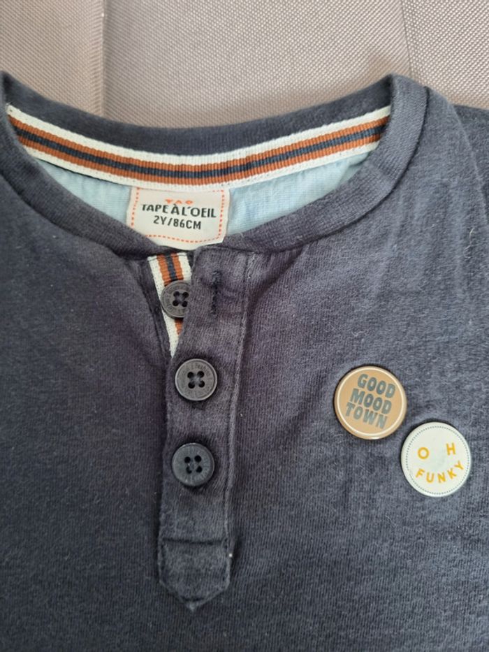 T-shirt manche longue TAO 2 ans - photo numéro 2
