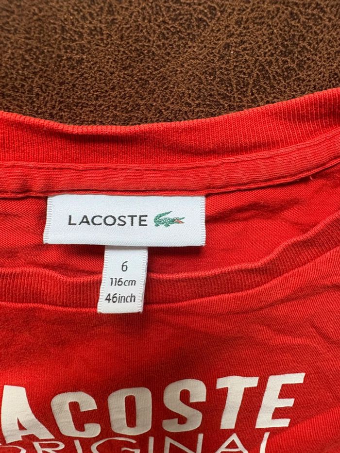 T-shirt Lacoste - photo numéro 5