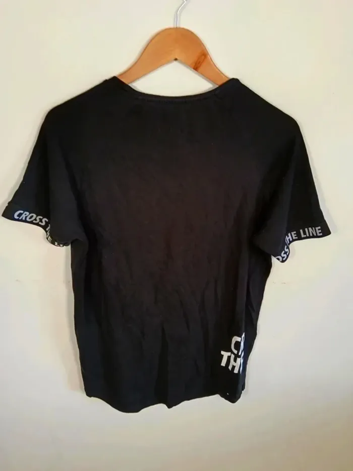 C27 t-shirt noir Pull&Bear M - photo numéro 2
