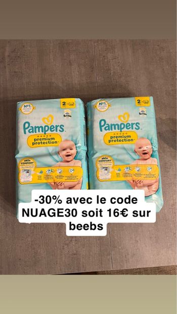 Pampers T2 - 108 couches