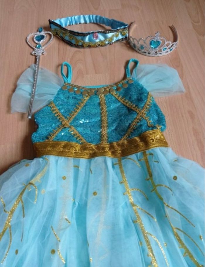Deguisement Jasmine et accessoires 5-6ans - photo numéro 5